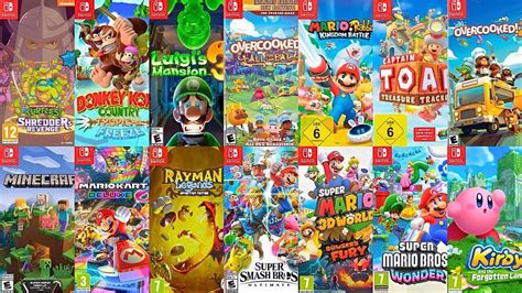 Best Nintendo Switch games with split screen or couch co.